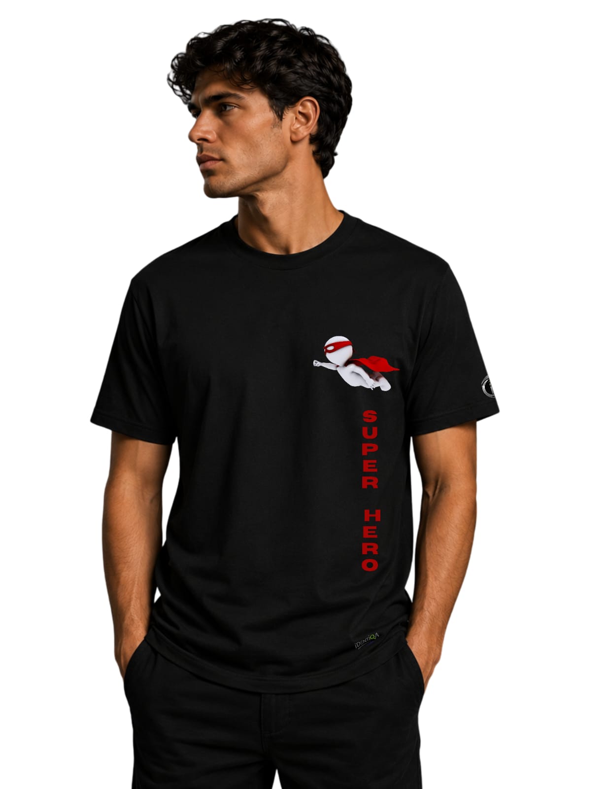IDENTIQA™️ Superhero Chase Edition T-Shirt-Black