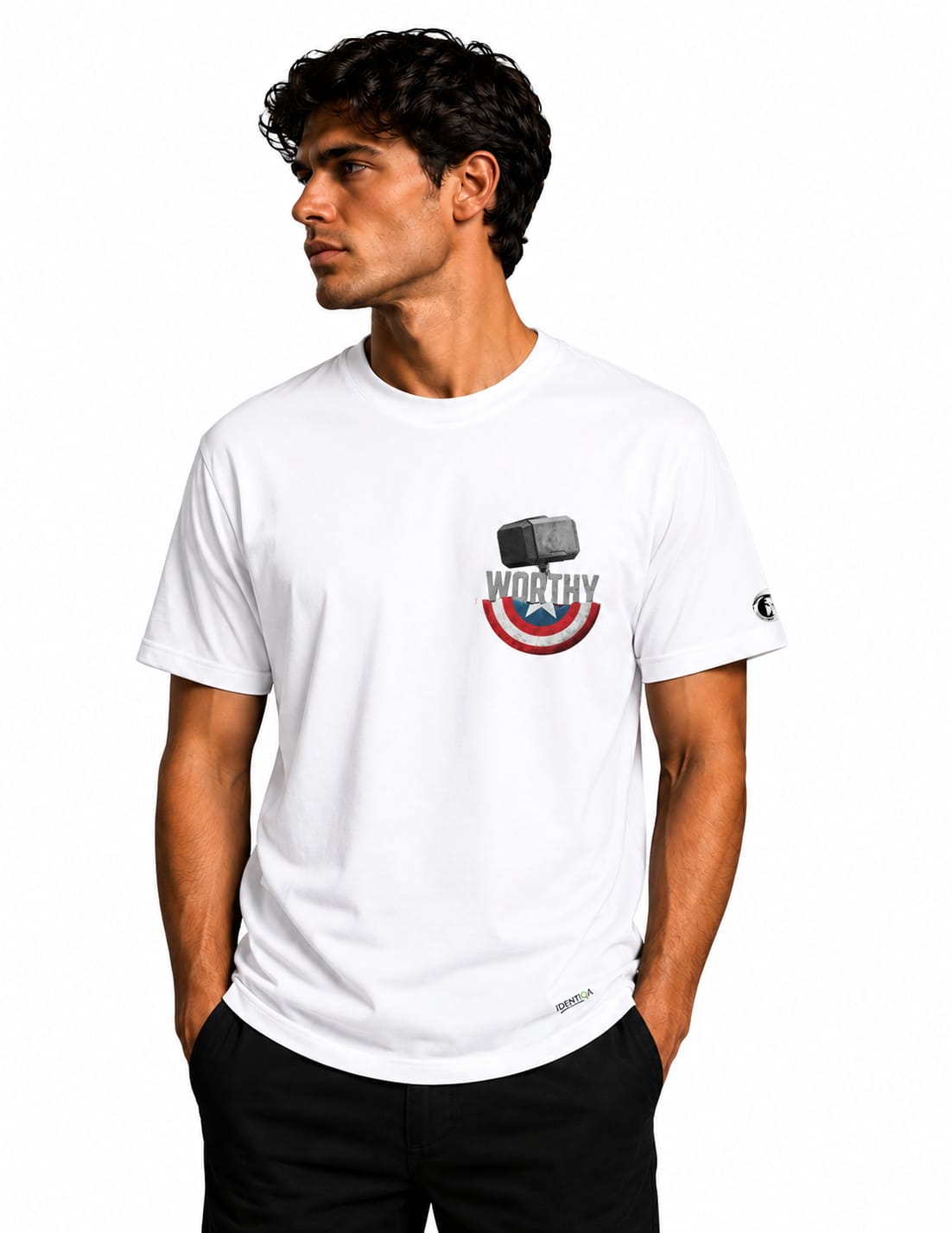 IDENTIQA™ Worthy Hammer Graphic T-Shirt
